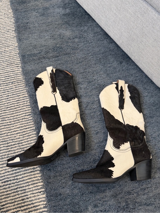 Jeffrey Campbell Shoes - Jeffrey Campbell Cowprint Calfhair Western Boots